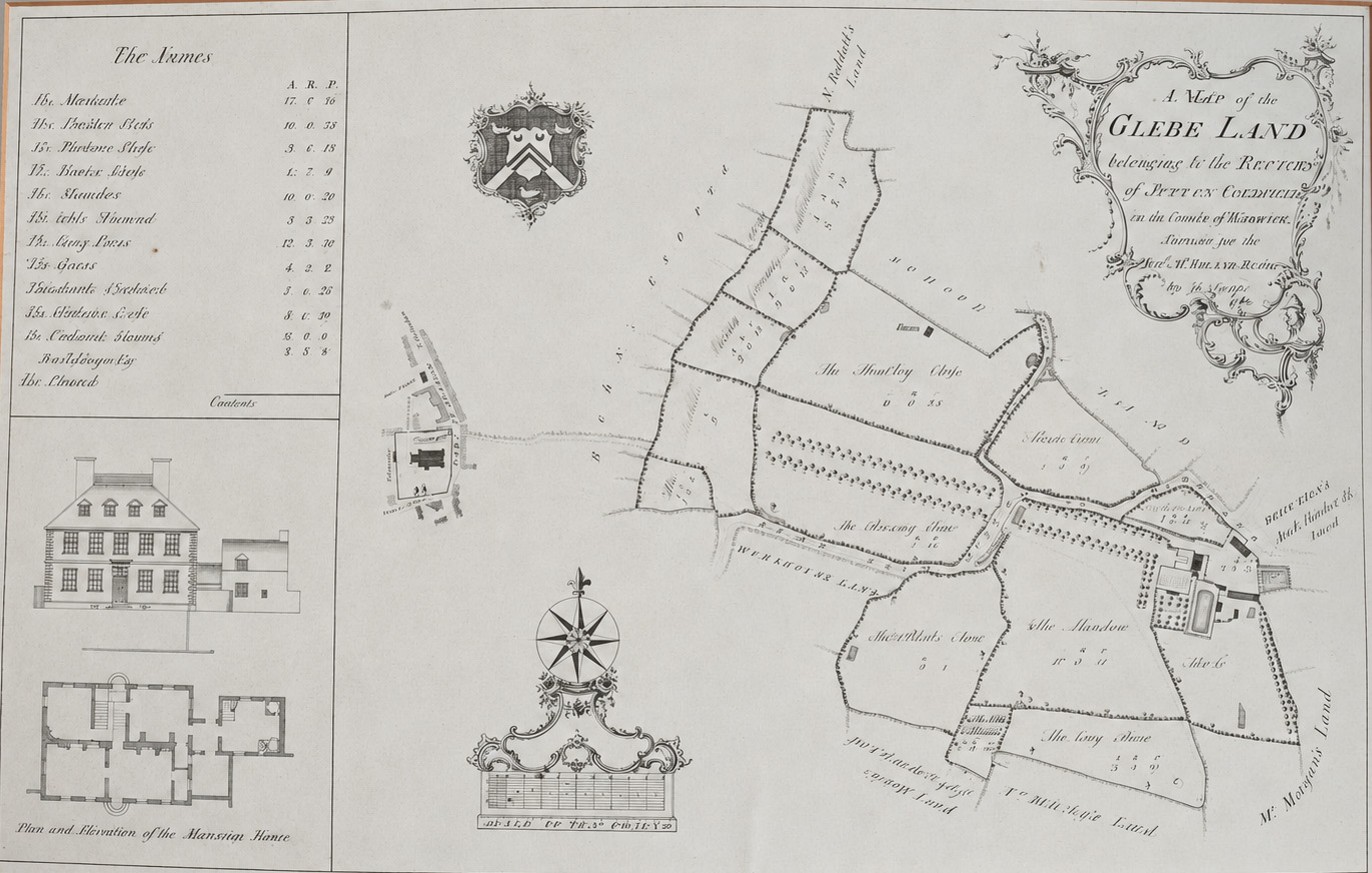 A Map of the Glebe Land