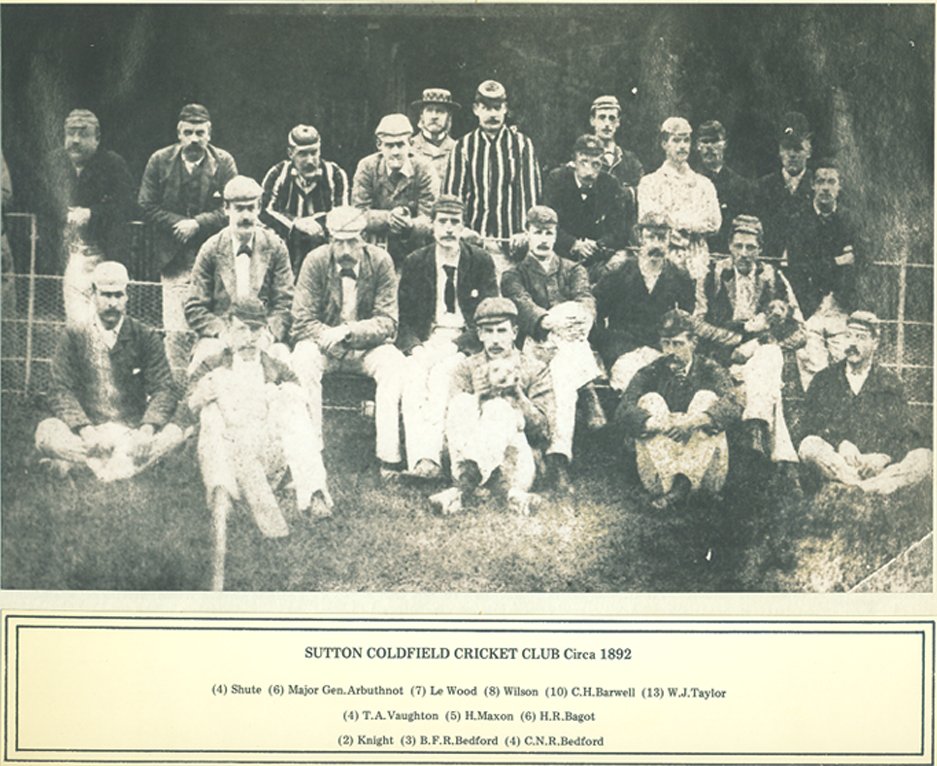 Club Members, 1892 - 1892