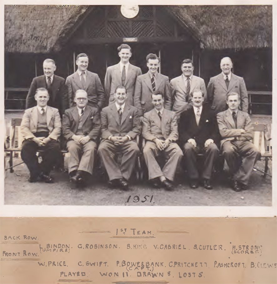 1951 First XI - 1951
