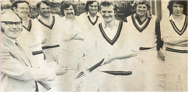 Presentation to Bob Strachan - 1975