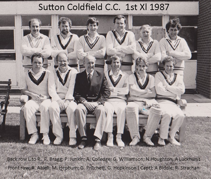 1987 First XI — MCCC Chesshire Gibson Champions - 1987