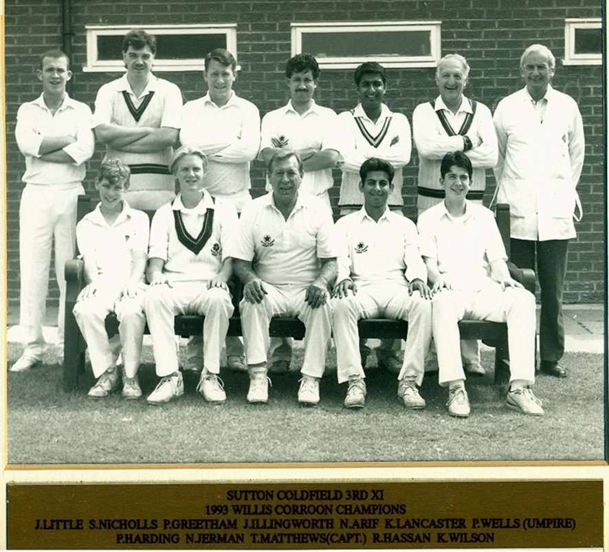 1993 Third XI — Willis Corroon MCCC Champions - 1993